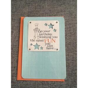 Hallmark Disney Birthday Greeting Card Toy Story Woody On Your Birthday New